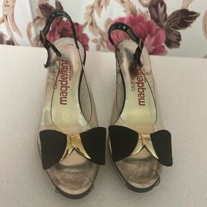 Vintage California Magdesians Women’s Vinyl & Velvet Heels